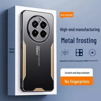 Чехол с металлическим объективом для realme GT5 Pro и GT Neo 5SE — защита от падения и матовый дизайн Realme GT/GTneo