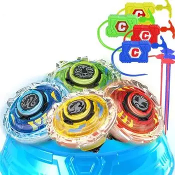 Металлический цинковый сплав вращающийся гироскоп с пусковой установкой боевой гироскоп креативный спиннинг волчок детская игрушка зелёный