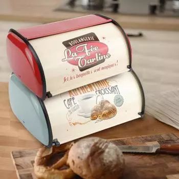 Металлический держатель для хлебницы большой емкости, контейнер для хранения на кухне, органайзер