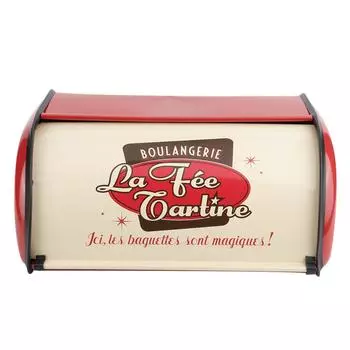 Металлический держатель для хлебницы большой емкости, контейнер для хранения на кухне, органайзер (красный) красный