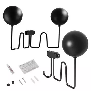 Металлический держатель для каски, алюминиевый вращающийся держатель для стены, экономящий место, кронштейн для рюкзака, многоцелевая демонстрационная стойка для дверей