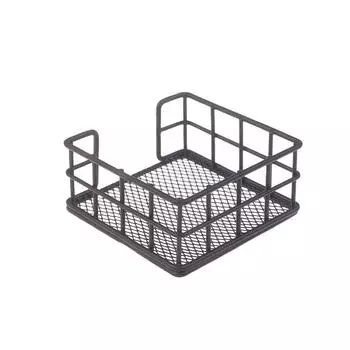 Металлический держатель для липких заметок квадратный черный держатель для липких заметок для стола офиса общежития