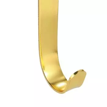 Металлический держатель для рождественских чулок, рождественский крючок для камина, золотая гирлянда для камина, зажим для Рождества 1 pack золотой