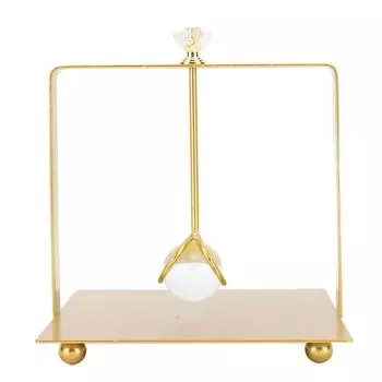 Металлический держатель для салфеток с подъемной ручкой, современный элегантный квадратный диспенсер для бумажных салфеток для ресторана и отеля золотистый