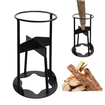 Металлический дровокол, прочный дровокол из высокоуглеродистой стали, ручной дровокол для растопки S