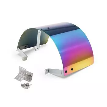 Металлический фильтр для забора воздуха с подогревом Крышка фильтра Крышка воздушного фильтра Универсальная универсальная подгонка CN