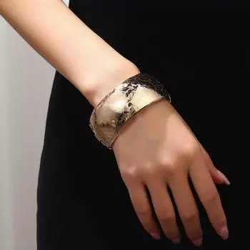 Металлический гладкий открытый браслет, кольцо на руку, нишевый дизайн, высококачественный браслет, женский браслет на руку, браслет на руку, браслет, декоративные аксессуары.