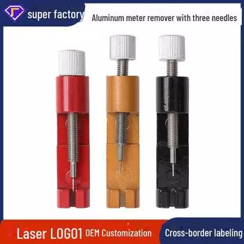 Металлический инструмент для регулировки и демонтажа счетчика для ремонта часовой цепи Plastic, small