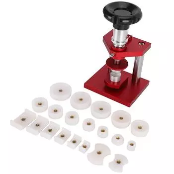 Металлический инструмент для закрытия задней крышки часов с 20 штампами