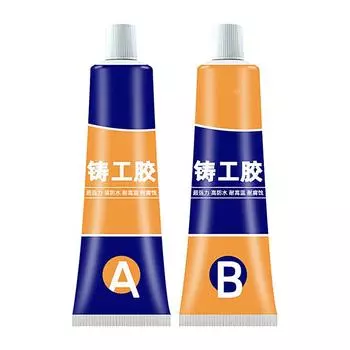 Металлический клей AB Casting Высокопрочная паста для ремонта металла Многофункциональная паста для ремонта металла Гель для ремонта металла Клей для сковороды