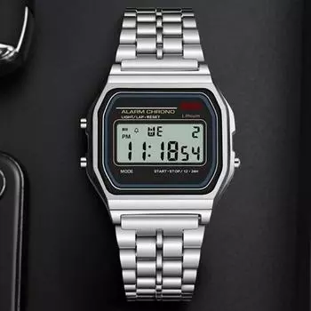 Металлический колледж, тест на школьные способности, солдатские военные наручные электронные часы, популярные корейские часы