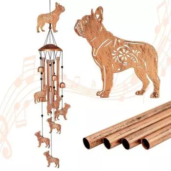 Металлический колокольчик с изображением животных, подвесной колокольчик с крючком, винтажный подвесной колокольчик с изображением животных для украшения балкона и сада, подарок на новоселье A