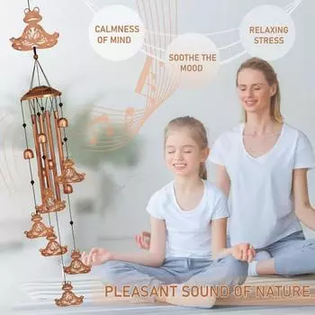 Металлический колокольчик с изображением животных, подвесной колокольчик с крючком, винтажный подвесной колокольчик с изображением животных для украшения балкона и сада, подарок на новоселье E