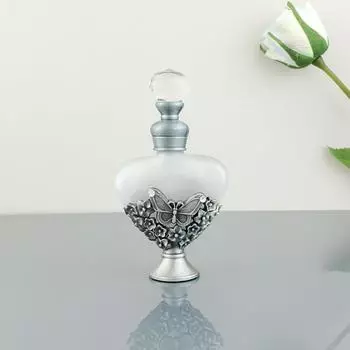 Металлический контейнер для духов, винтажный пустой косметический диспенсер, флакон для эфирного масла, свадебное украшение 12ml