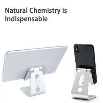 Металлический кронштейн, прочный угол переноски, складной, 270 градусов, регулировка коррозии, противоскользящий, устойчивый к столу смартфон серебряный