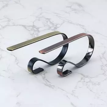 Металлический крючок Yousheng, держатель для рождественских чулок, устойчивый к коррозии, полированная поверхность, нескользящий металлический крючок для камина