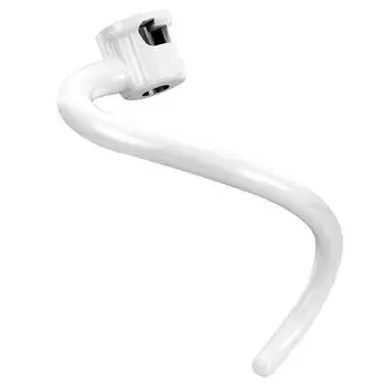 Металлический крюк для теста со спиральным покрытием для вертикальной подъемной чаши миксера Kitchenaid 6QT KV25G0X KV25G8X KV25H0X KP26M1X KP26M8X CHINA