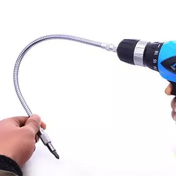 Металлический легкий гибкий гибочный вал, соединительный адаптер для электрической дрели, деревообрабатывающих инструментов 20cm