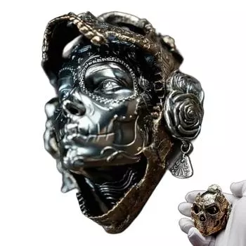 Металлический манипулятор, магнитное украшение, механическое металлическое декоративное искусство, механические интерактивные творческие игрушечные украшения One Size белый