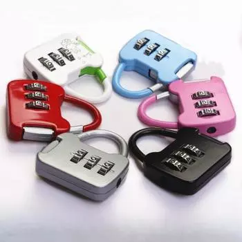 Металлический мини 3-значный циферблат пароль кодовый замок дорожный чемодан дневник протектор безопасности инструмент шкафчик чехол поставка