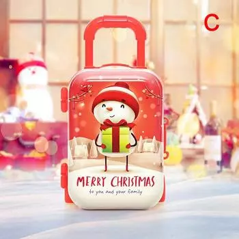 Металлический мини-чемодан для кукол, миниатюрные игрушки, багажник, декор для кукольного домика, шкатулка для драгоценностей