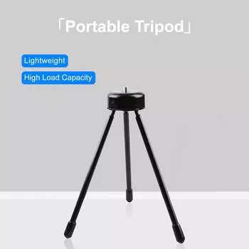 Металлический мини-штатив для камеры GoPro, видеокамеры Vlog, монопод, настольный, ручной, с винтовым кольцом 1/4 дюйма, подвес для телефона