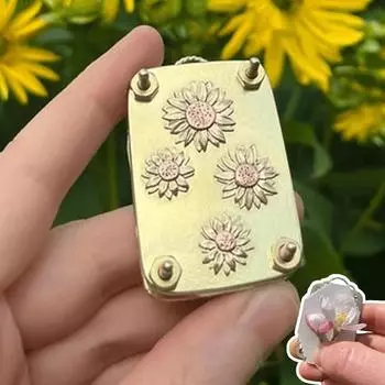 Металлический миниатюрный цветочный пресс-комплект, ручной набор для тиснения, микро-цветочный пресс, цветочный пресс Style 4