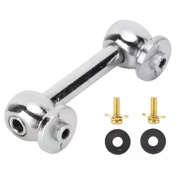 Металлический наконечник барабана с винтами и шайбами для малого барабана, аксессуары для музыкальных инструментов, серебро