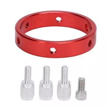 Металлический направляющий прицел с 6 отверстиями, 60 мм, цельнометаллическое направляющее кольцо с винтами 1/4 дюйма и M6 для 40–60 мм Astron