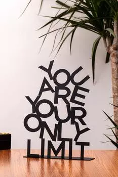 Металлический настольный декоративный предмет и фигурка Muyika Your Limit Bbl-m