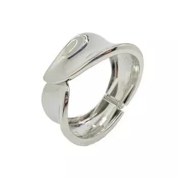 Металлический неровный широкий открытый браслет, дизайн меньшинства, манжетный браслет, милый подарок Silver-A