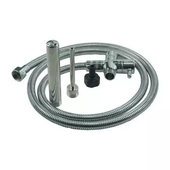 Металлический Нержавеющая сталь Анальный Вагинальный Клизма Промывание Очистка Моющий Душевой Шланг Набор