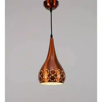 Металлический подвесной светильник, 6 маленький, оранжевый