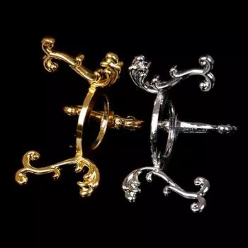 Металлический позолоченный дисплей в европейском стиле, опора для яиц из драгоценных камней, подставка для хрустального шара, офисный орнамент