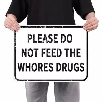 Металлический предупреждающий жестяной знак прямоугольный железный настенный декор для домашнего бара 40x30 см