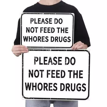 Металлический предупреждающий жестяной знак прямоугольный железный настенный декор для домашнего бара 40x30 см