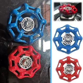 Металлический промышленный клапан декоративная наклейка автомобильная кнопка декоративная универсальная кнопка один старт Interio C0Z5 Red-One size