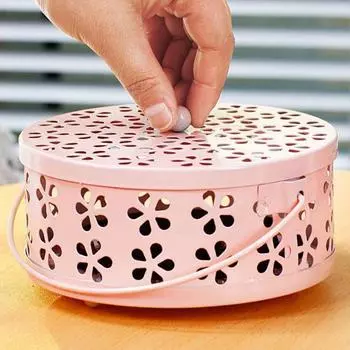 Металлический противомоскитный огнестойкий противомоскитный репеллент для дома сандаловое дерево курильница для благовоний противомоскитные принадлежности бронзовый