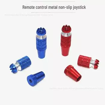 Металлический противоскользящий джойстик M3 M4 для моделей самолетов с дистанционным управлением FUTABA AT9S I6 Black M3 Pair