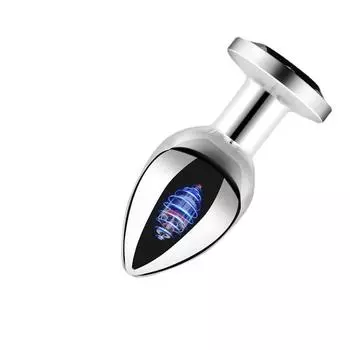 Металлический пульт дистанционного управления для подруги, анальная пробка, магнитный перезаряжаемый мощный вибратор, массажер для подсобных помещений, унисекс, игрушки для взрослых