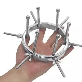 Металлический расширитель, анальная пробка, женское доминирование, секс-игрушка для взрослых, фистинг, БДСМ, зеркало, раб, нержавеющая сталь