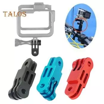 Металлический регулируемый рычаг, крепление с прямыми шарнирами, нержавеющее, устойчивое к коррозии, легкий дизайн, камера с вертикальным направлением, крепление с прямыми шарнирами для Gopro 8 синий