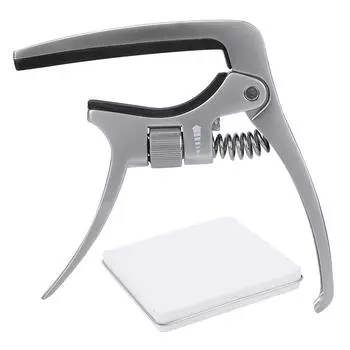 Металлический регулируемый зажимной ключ акустическая гитара каподастр для регулировки тона