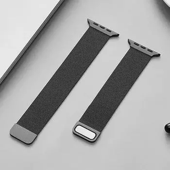 Металлический ремешок для Apple Watch Ultra 2, 49 мм, 9, 8, 7, 45 мм, 41 мм, магнитный спортивный браслет для умных часов iWatch 6, 5, 4, 3 SE, 44 мм, 42 мм, 40 мм