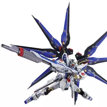МЕТАЛЛИЧЕСКИЙ РОБОТ Spirits Mobile Suit Gundam SEED DESTINY Strike Freedom Gundam 20th Anniversary 140 мм окрашенная подвижная фигурка Ver. приблизительно. АБС и ПВХ и литье под давлением