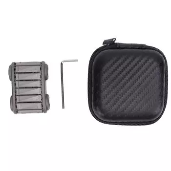 Металлический роликовый слайдер для снятия стресса 304 из нержавеющей стали в форме танка, удобная ручка, декомпрессия