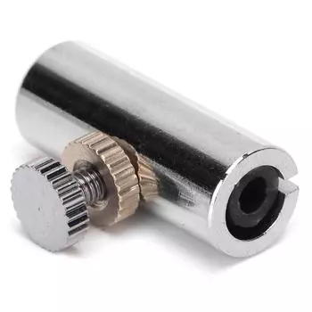 Металлический ручной глушитель волчьего тона для виолончели, изысканный аксессуар для музыкального инструмента(Серебряный ) серебряный