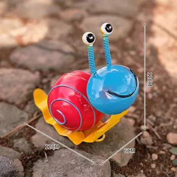 Металлический садовый декор, украшение, очаровательное украшение для забора, дерева для спальни, кухни Red Body