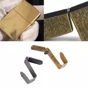 Металлический шарнир для Zippo, керосиновое масло, шлифовальный круг, замена бензиновой зажигалки серебряный