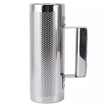 Металлический шейкер-гуиро со скребком, ручной перкуссионный музыкальный инструмент из нержавеющей стали для 3x8 Inch